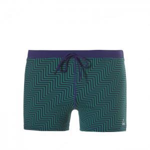 Tweka Men Shortslip zwembroek herringbone gre