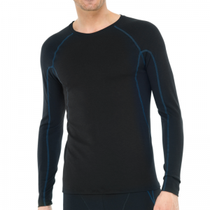Schiesser thermisch shirt zwart