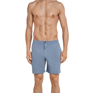 Schiesser herenpyjama grijs blauw