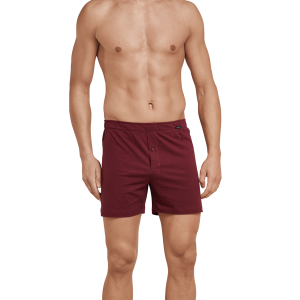 Boxershort los 2pack donkerrood