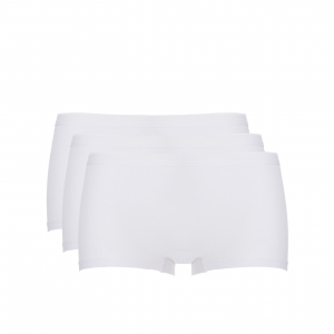 Women Basic Shorts 3pack white