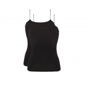 Women Basic Sp. Shirt 2pack black