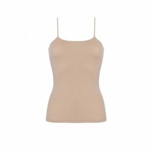 Women Basic Sp. Shirt 2pack tan