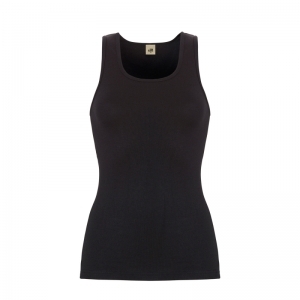 Women Thermo Basic Singlet black