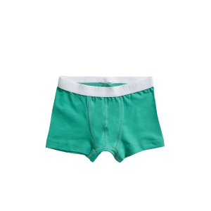 Basic Kids Boys Shorts 2-pack stripe and mint