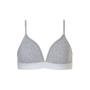 Basic Teen Girls padded bra Light grey mele