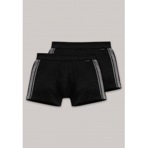 Short 2pack Cotton Essentials schwarz