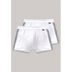 Short 2pack Cotton Essentials weiss