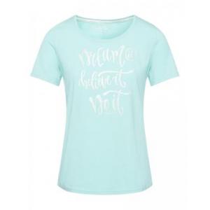 Charlie Choe Women t-shirt + 3 Mint Green AOP