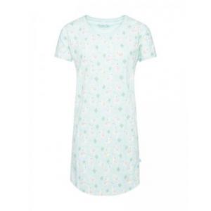 Charlie Choe Women Big Shirt Mint Green AOP