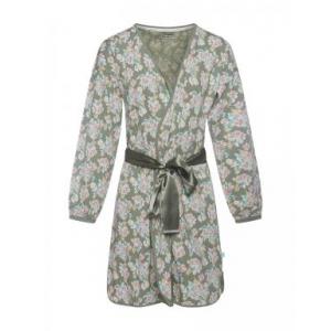 Charlie Choe Women Bathrobe AOP Green/Pink