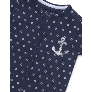 Charlie Choe Baby Jumpsuit navy+aop