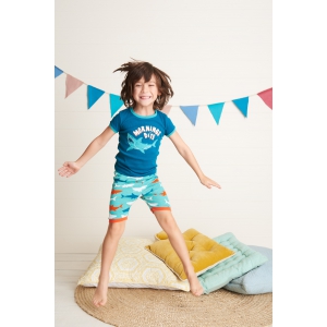 Hatley pyjama Sharks baltic blue