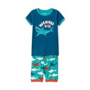 Hatley pyjama Sharks baltic blue