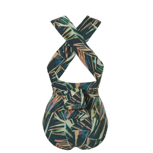 Multiway Swimsuit palm Leaves