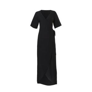 Wrap dress black