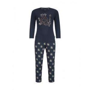 Girls Homewear Set navy + aop