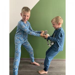 Jongenpyjama 983 blauw met k