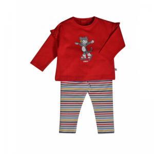 Babymeisjespyjama 464 rood