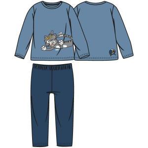 Babyjongenspyjama, Kat 845 blauw