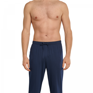 Herenpyjama met lange mouwen 803 donkerblauw