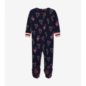 Candy Cane Hearts coverall solstice