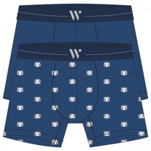 Heren Boxershorts 2-pack 092 duopack bla