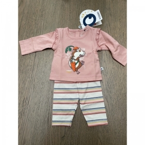 Meisjes babypyjama 232 lichtroze