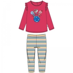 Meisjes babypyjama 439 fuchsia