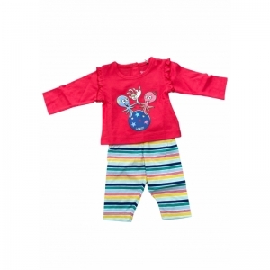 Meisjes babypyjama 439 fuchsia