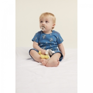 Unisex pyjama 980 blauw meeuw