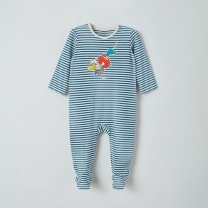 Romper 962 blauw - geb