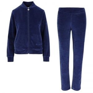 Set jasje rits + rechte broek 121 Twilight Bl