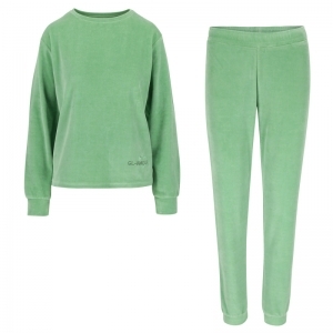 Set sweatshirt + broek 124 Quiet Green