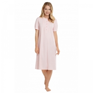 Slaapkleed, korte mouwen 503 rose