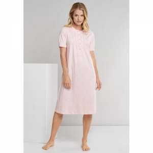 Slaapkleed, korte mouwen 503 rose