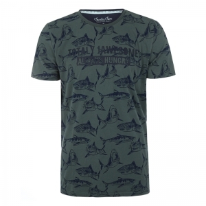 Men Pyjamas Faded green+nav