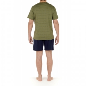 Short Sleepwear - Lauris I0XD Khaki prin