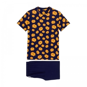 Short Sleepwear - Luberon P0RA Navy print