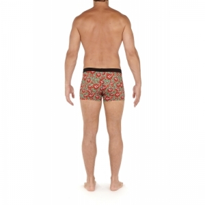 Comfort Boxer Briefs Lenfoire P0PA red print