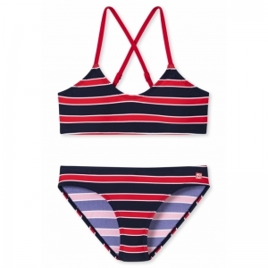 Meisjes bikini 500 rood