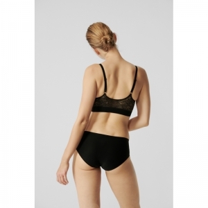 Soft Stretch Padded Bralette 011 Black