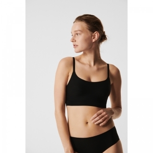 Soft Stretch Padded Bralette 011 Black