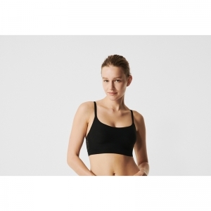 Soft Stretch Padded Bralette 011 Black