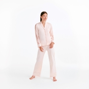 Dames pyjama 405 licht roze