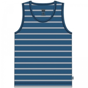 Jongens singlet 922 blauw-grijs