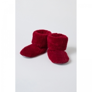 212-1-BOO-M Pantoffels 477 donker rood