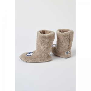 Pantoffels met oogjes 137 beige