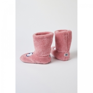 Pantoffels met oogjes 428 roze