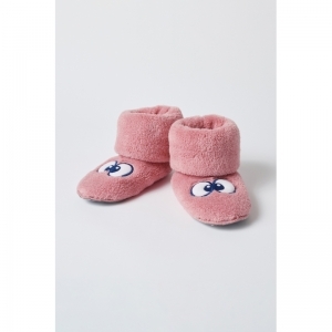 Pantoffels met oogjes 428 roze